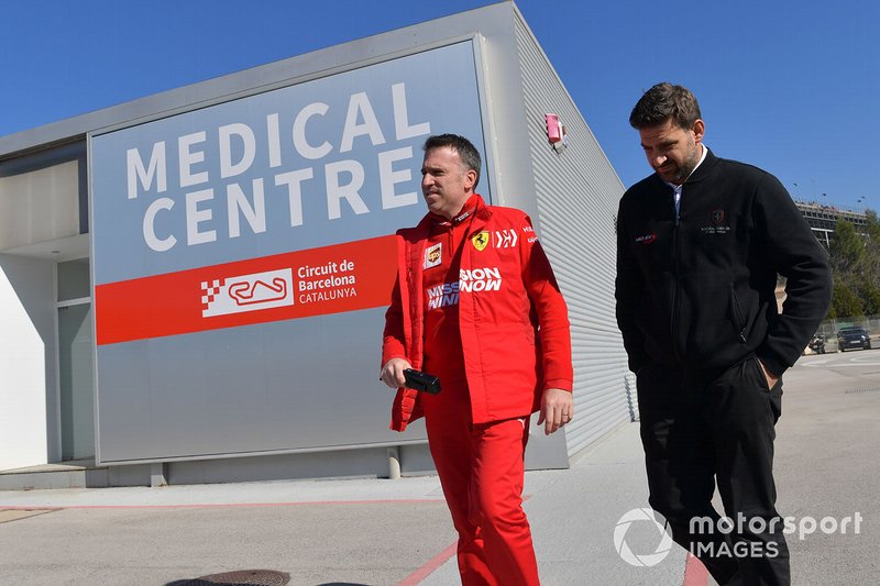 Personale Ferrari al Centro Medico