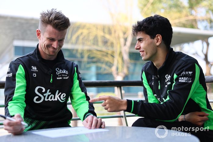 Nico Hulkenberg, Sauber, Gabriel Bortoleto, Sauber