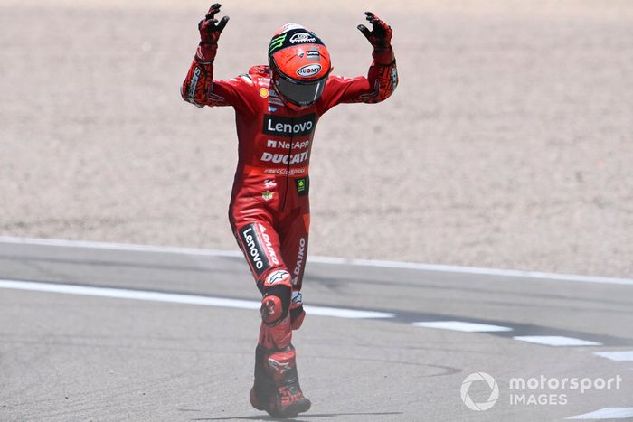 Caída de Francesco Bagnaia, Ducati Team