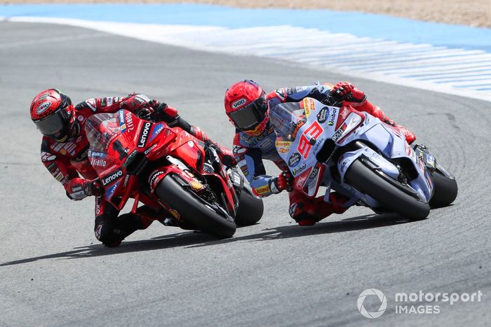 Francesco Bagnaia, Equipo Ducati, Marc Márquez, Gresini Racing