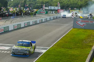 Justin Haley, GMS Racing, Chevrolet Silverado Fraternal Order Of Eagles, winner