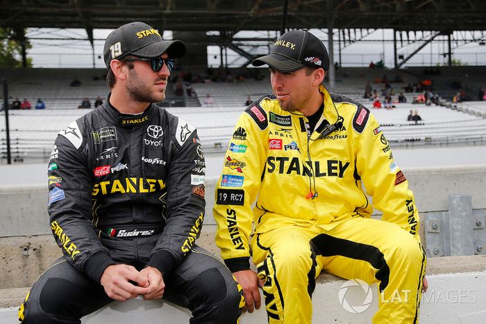 Daniel Suarez, Joe Gibbs Racing, Toyota Camry STANLEY