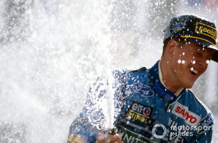 Podio: Michael Schumacher, Benetton