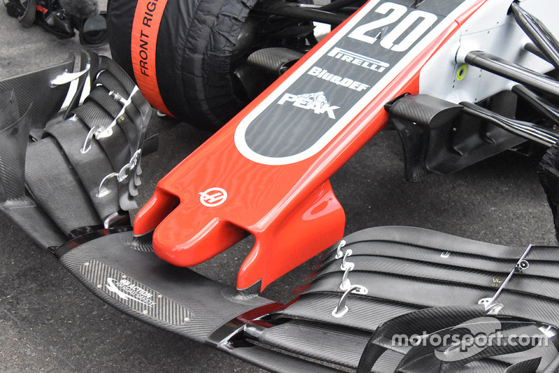 Haas F1 Team VF-18 front wing