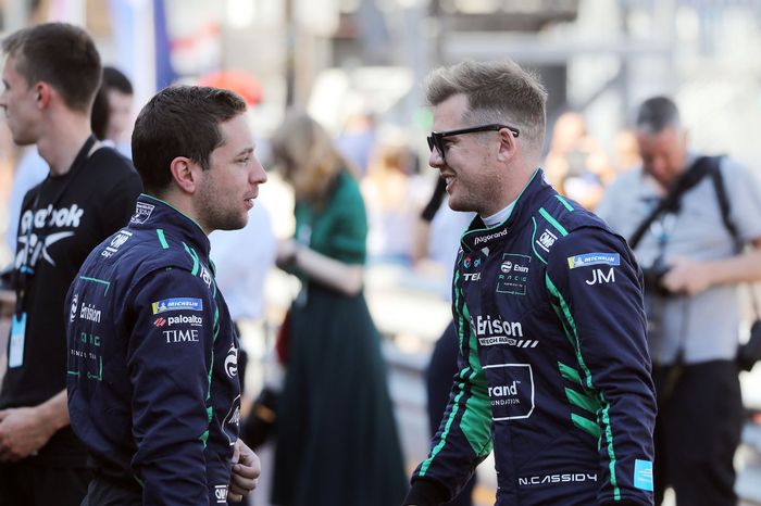 Robin Frijns, Envision Racing, Audi e-tron FE07, Nick Cassidy, Envision Racing, Audi e-tron FE07