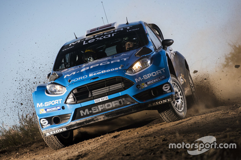 Mads Ostberg, Ola Floene, M-Sport Ford Fiesta WRC