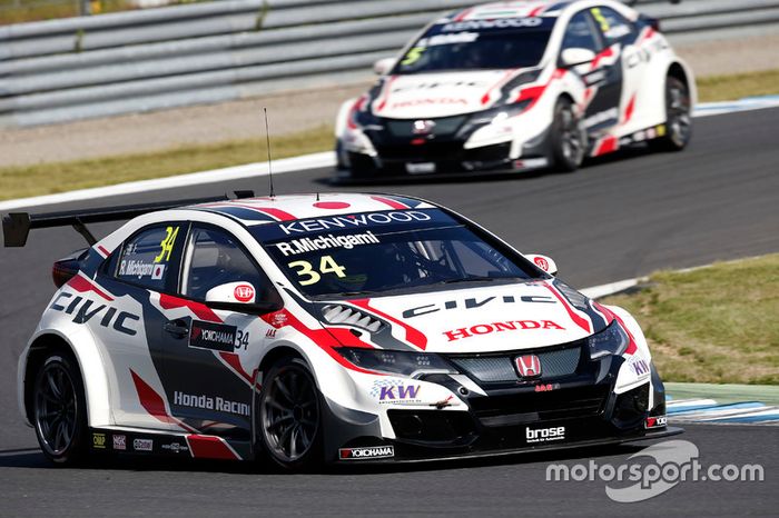 Ryo Michigami, Honda Racing Team JAS, Honda Civic WTCC