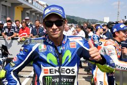 Valentino Rossi, Yamaha Factory Racing en parc ferme