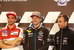 Andrea Iannone, Ducati Team, Jack Miller, Marc VDS Racing Honda et Johann Zarco, Ajo Motorsport
