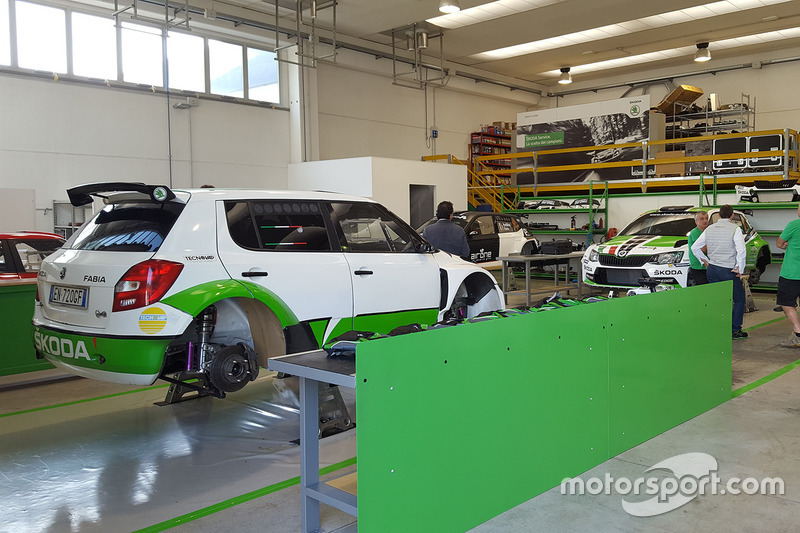 Nuovo quartier generale di Skoda Italia Motorsport