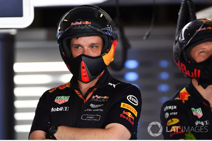 Mecánicos de Red Bull Racing