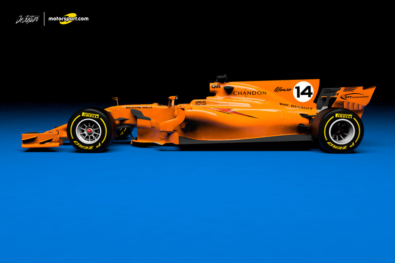 McLaren Renault 2018 concept