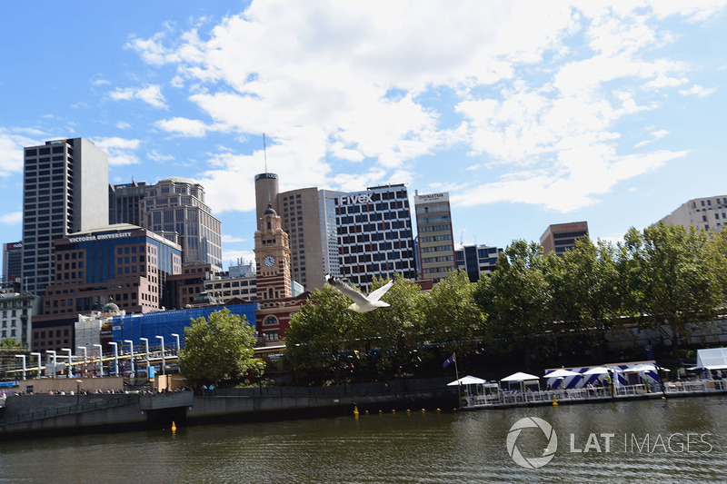 Una vista di Melbourne