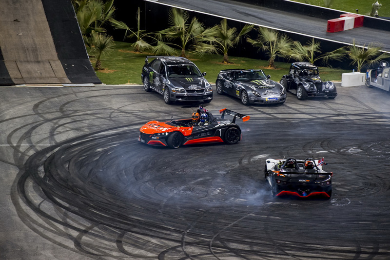 David Coulthard y Petter Solberg con el VUHL 05 ROC Edition