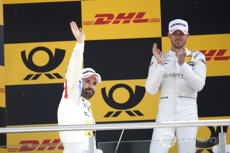 Podium: Timo Glock, BMW Team RMG