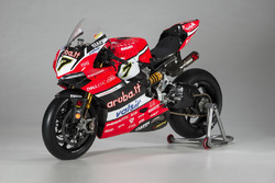 La moto de Chaz Davies, Ducati Team