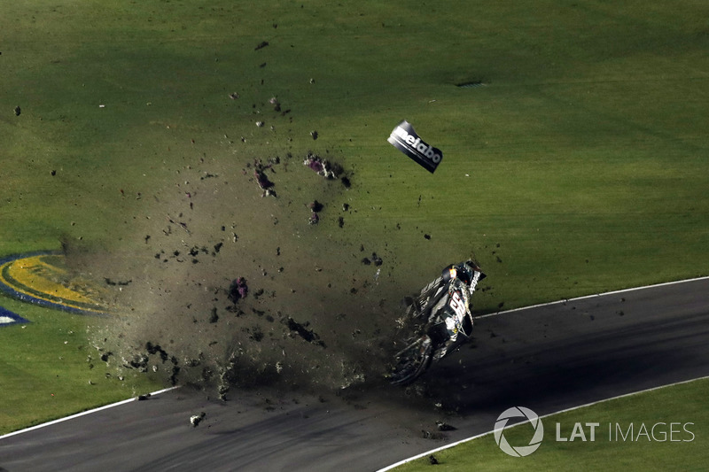 Unfall von Timothy Peters, Chevrolet Silverado