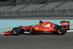 Kimi Räikkönen, Ferrari, testet Pirelli-Reifen für 2017