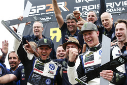1. Johan Kristoffersson, PSRX Volkswagen Sweden VW Polo GTI; 2. Petter Solberg, PSRX Volkswagen Swed