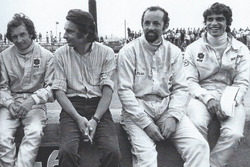 Jean-Pierre Beltoise, Johhny Rives, Henri Pescarolo e François Cevert