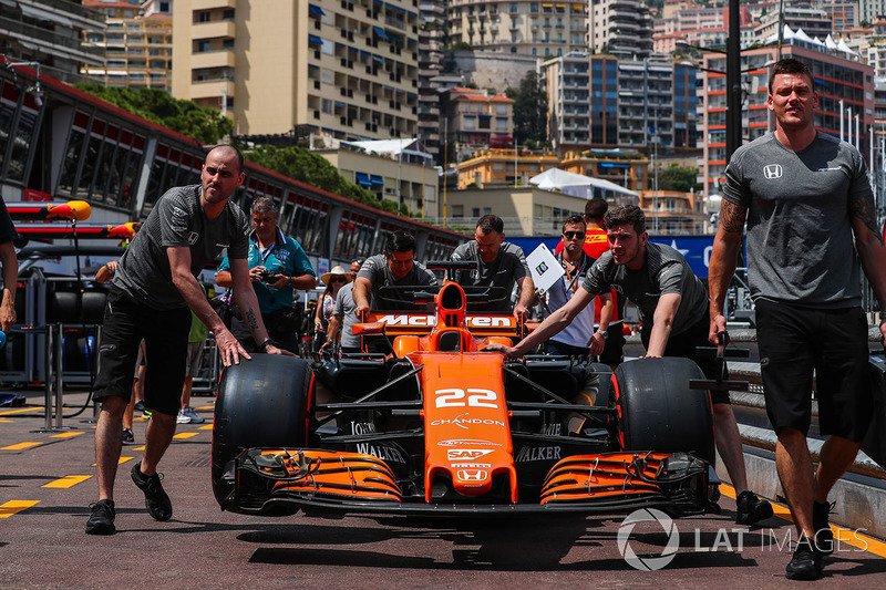 McLaren MCL32 Дженсона Баттона
