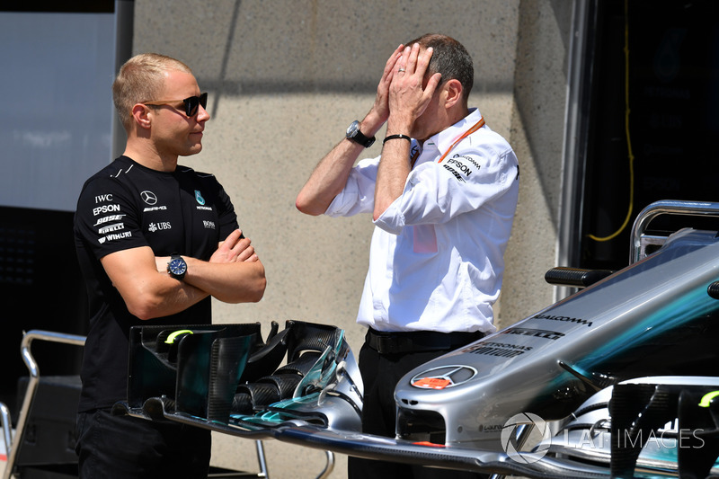 Валттері Боттас, Mercedes AMG F1, гоночний інженер Mercedes AMG F1 Тоні Росс
