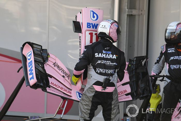 Sergio Pérez, Sahara Force India VJM10