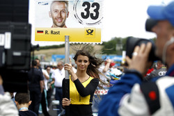 Gridgirl für René Rast, Audi Sport Team Rosberg, Audi RS 5 DTM