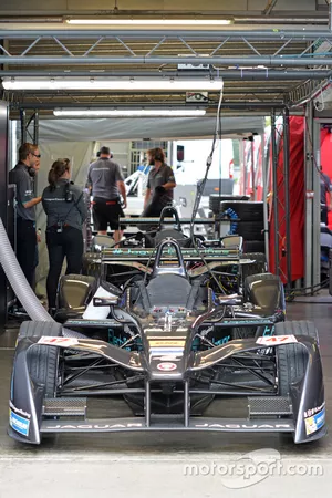 Jaguar Racing team area
