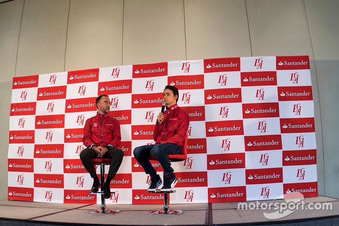 Conferencia de Esteban Gutiérrez, Haas F1 Team