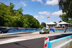 Preparativi per l'ePrix di Zurigo