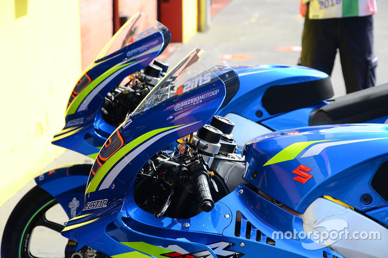 Team Suzuki MotoGP bike