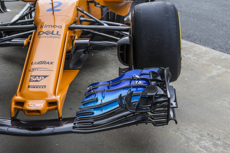 McLaren MCL33 burun