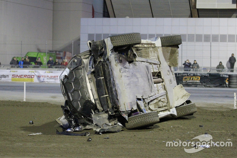 L'accident d'Oliver Solberg, Ford Fiesta WRC