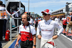 Джозеф Леберер, тренер Sauber та Шарль Леклер, Sauber