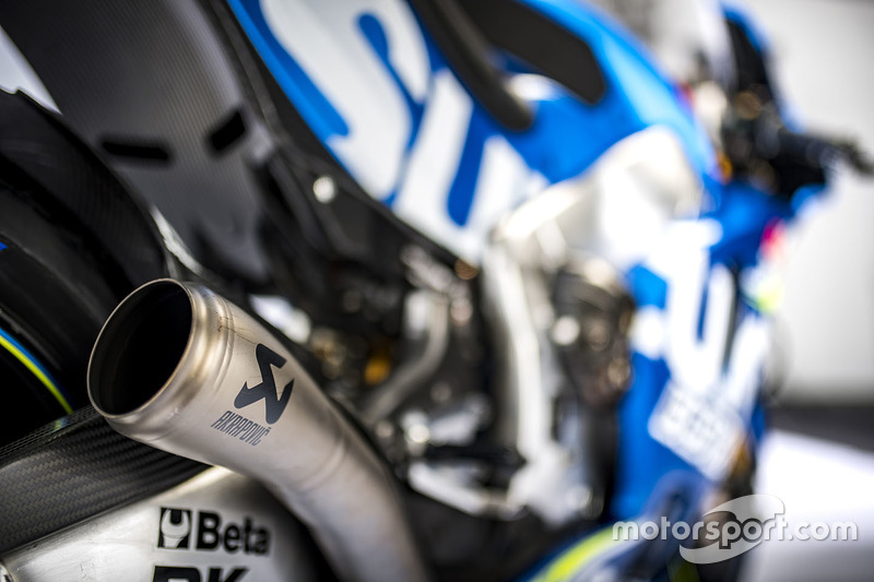 Suzuki GSX-RR 2018 detail, Team Suzuki MotoGP