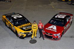 Matt Kenseth, Joe Gibbs Racing Toyota, Dale Earnhardt Jr., Hendrick Motorsports Chevrolet
