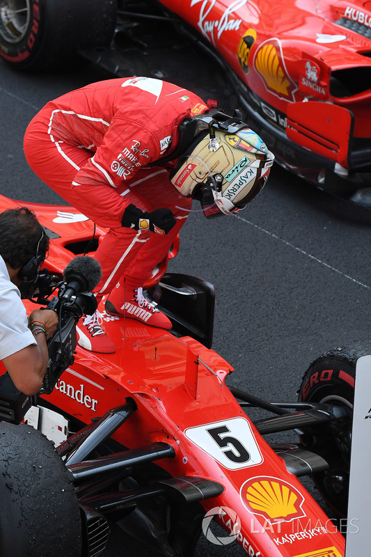 Переможець Себастьян Феттель, Ferrari SF70-H