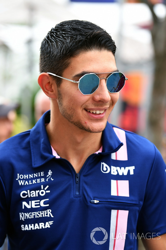 Esteban Ocon, Sahara Force India F1