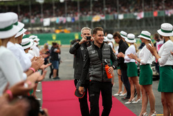Stoffel Vandoorne, McLaren lors de la parade des pilotes
