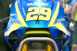 Neue Verkleidung am Bike von Andrea Iannone, Team Suzuki MotoGP