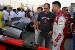 Gerhard Berger, André Lotterer, Audi Sport Team Joest