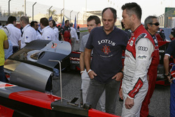 André Lotterer, Audi Sport Team Joest, mit Gerhard Berger