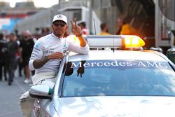 Pole: Lewis Hamilton, Mercedes AMG F1