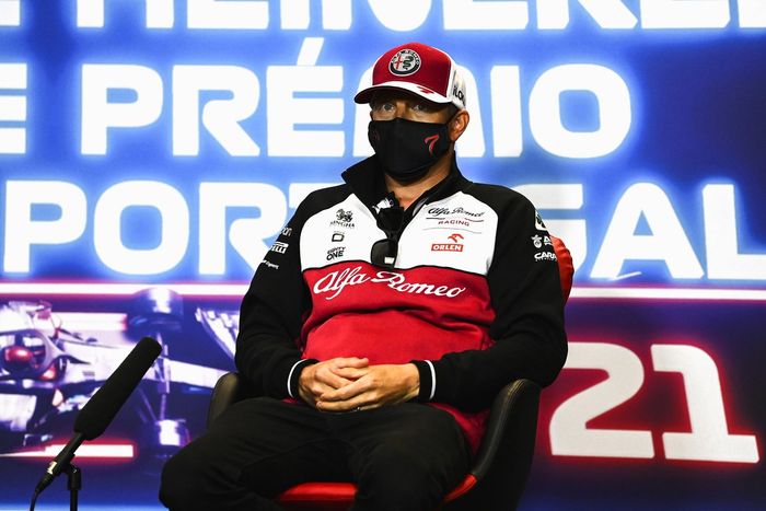 Antonio Giovinazzi, Alfa Romeo Racing en la conferencia de prensa