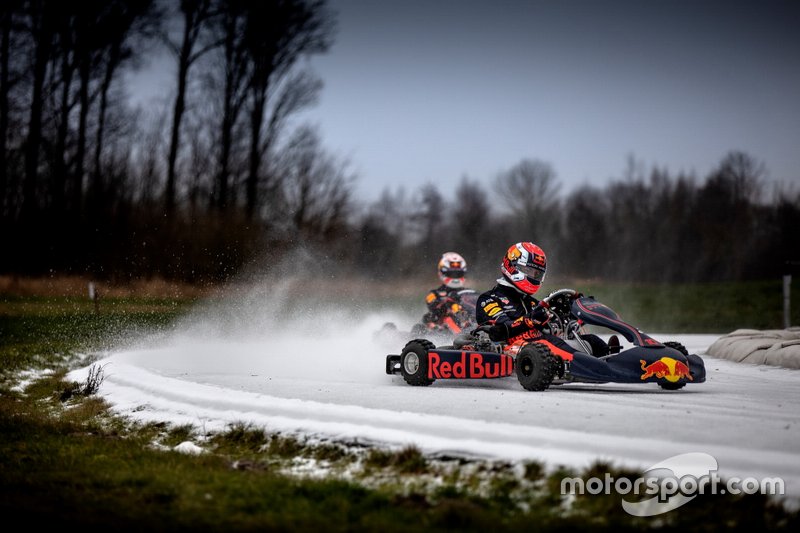 Pierre Gasly et Max Verstappen