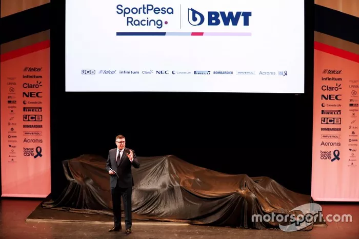 Présentation de la livrée Force India