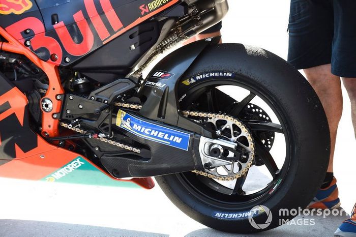 KTM detalle de la moto