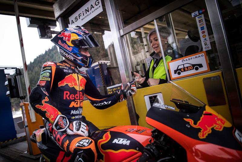 Miguel Oliveira, Red Bull KTM Factory Racing en el Gleinalmtunnel