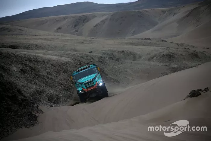 #509 Team De Rooy Iveco: Ton van Genugten, Bernard Der Kinderen, Peter Willemsen  